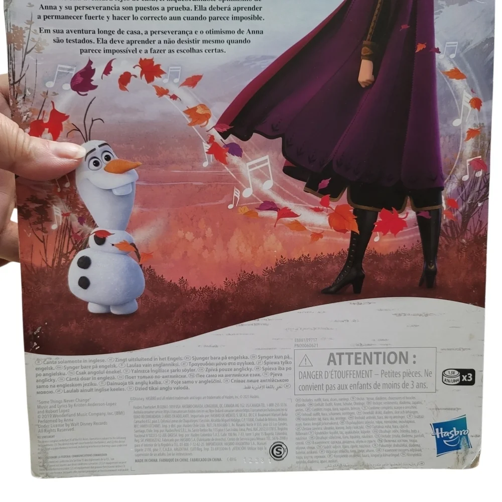 Disney Frozen II Musical Adventure Anna Doll – Sings “Some Things Never Change”